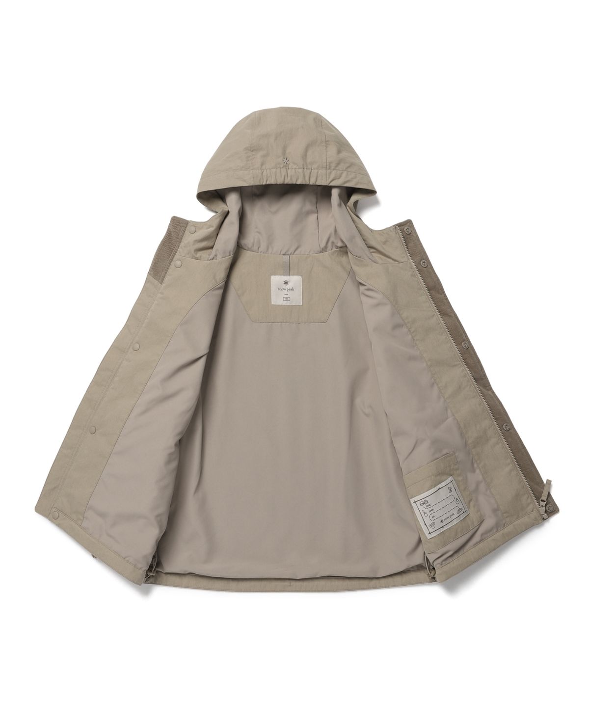 스노우피크 어패럴(SNOWPEAK APPAREL) 키즈 클랜드 자켓 (S26FKDJK80) Beige