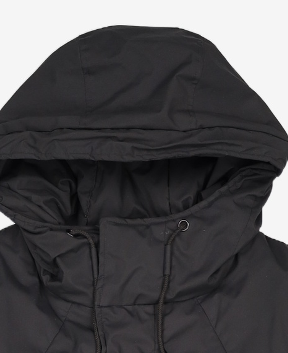 가먼트레이블(GARMENT LABLE) Hooded Half Padding - Black M