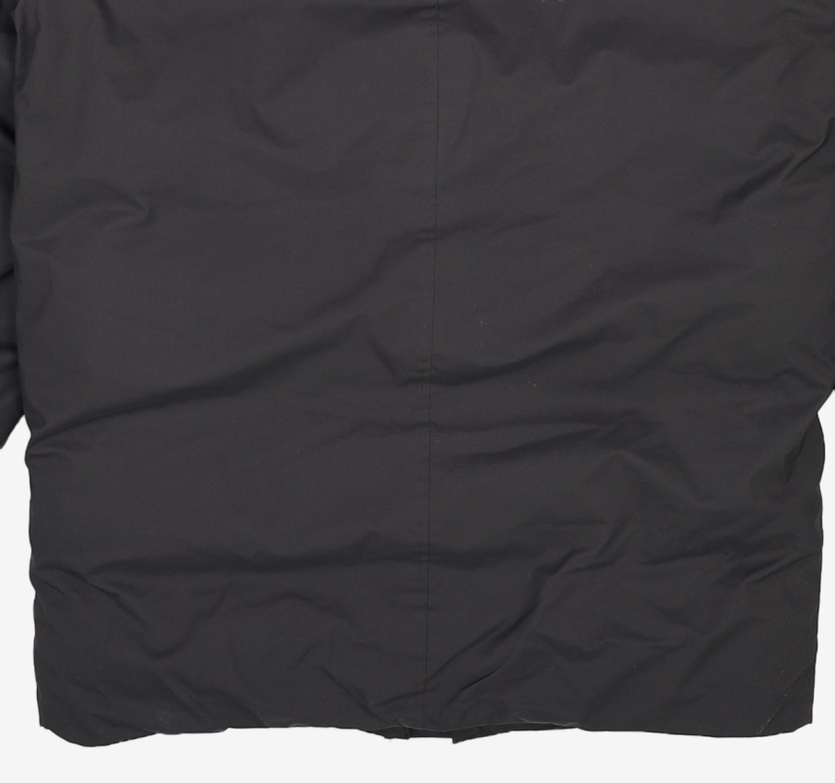 가먼트레이블(GARMENT LABLE) Hooded Half Padding - Black M