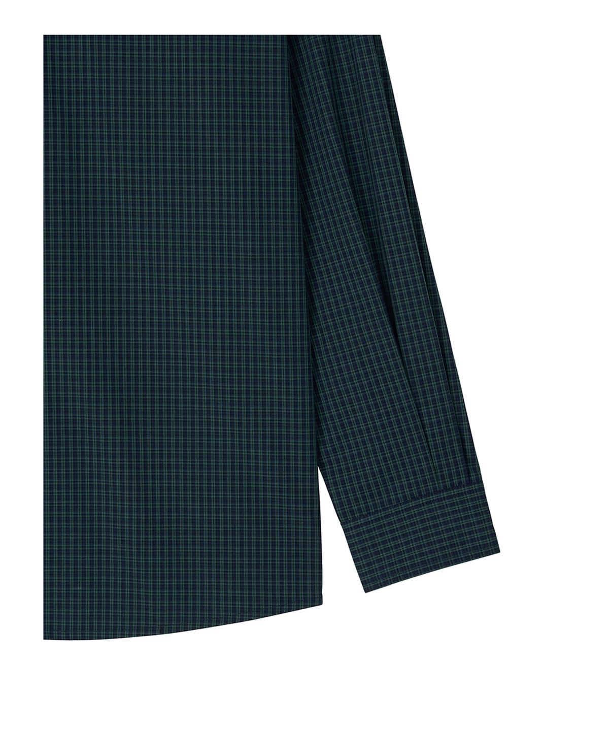 로타입(ROUGHTYPE) Oversized Checkered Shirt - Green