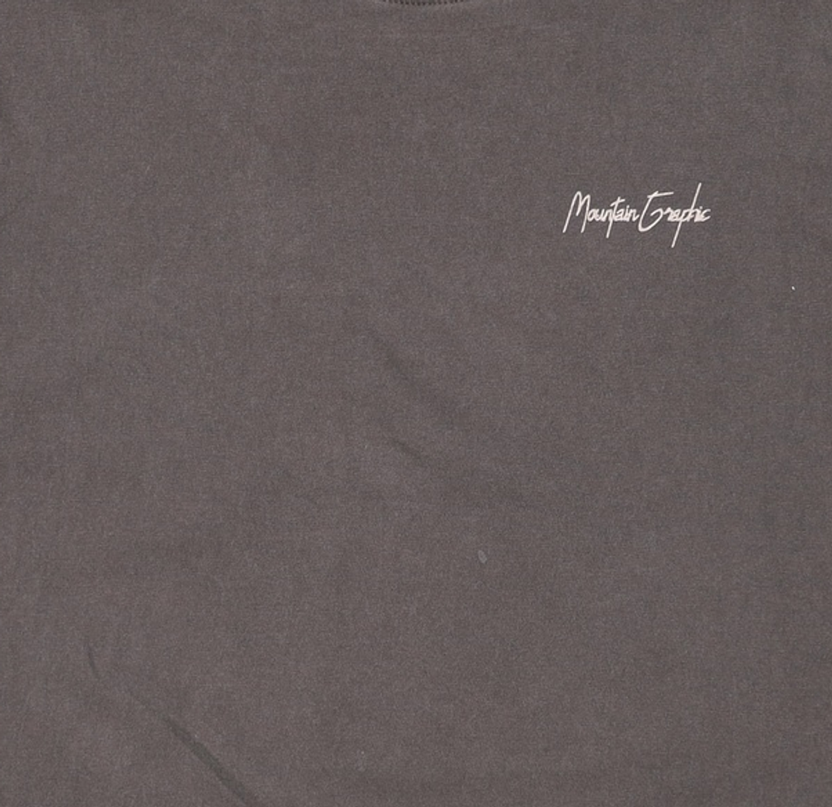 플루크(FLUKE) 내셔널 마운틴 피그먼트 반팔티 다크그레이 FST720 L