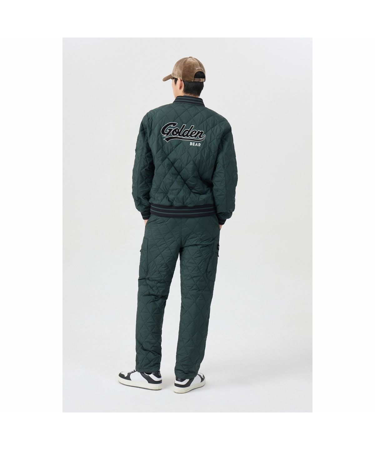 골든베어(GOLDEN BEAR) (남성) Quilted Cargo Pants G4PAW26203GRX