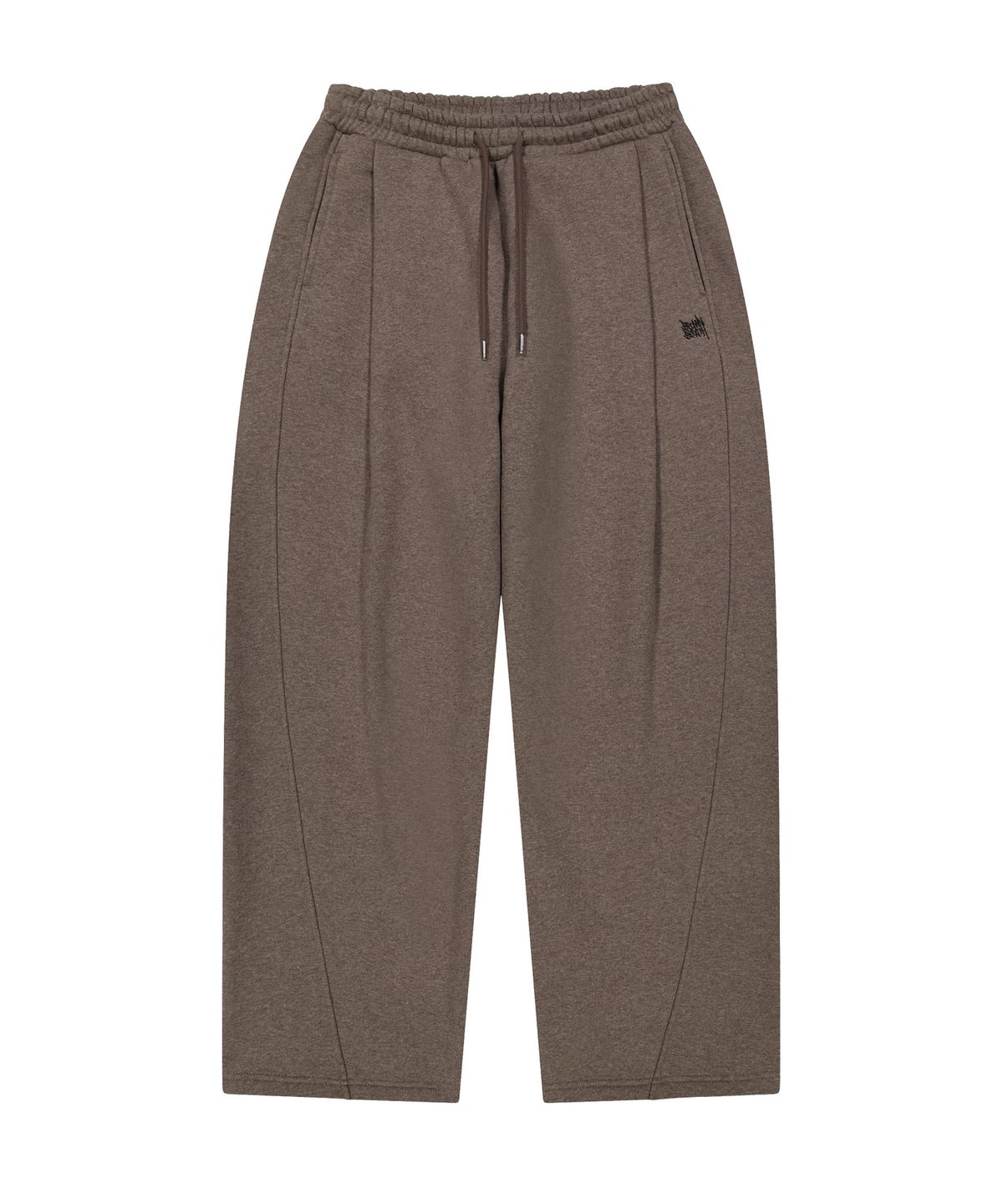 브라운브레스(BROWNBREATH) TAG TWO TUCK WIDE SWEAT PANTS (3colors)