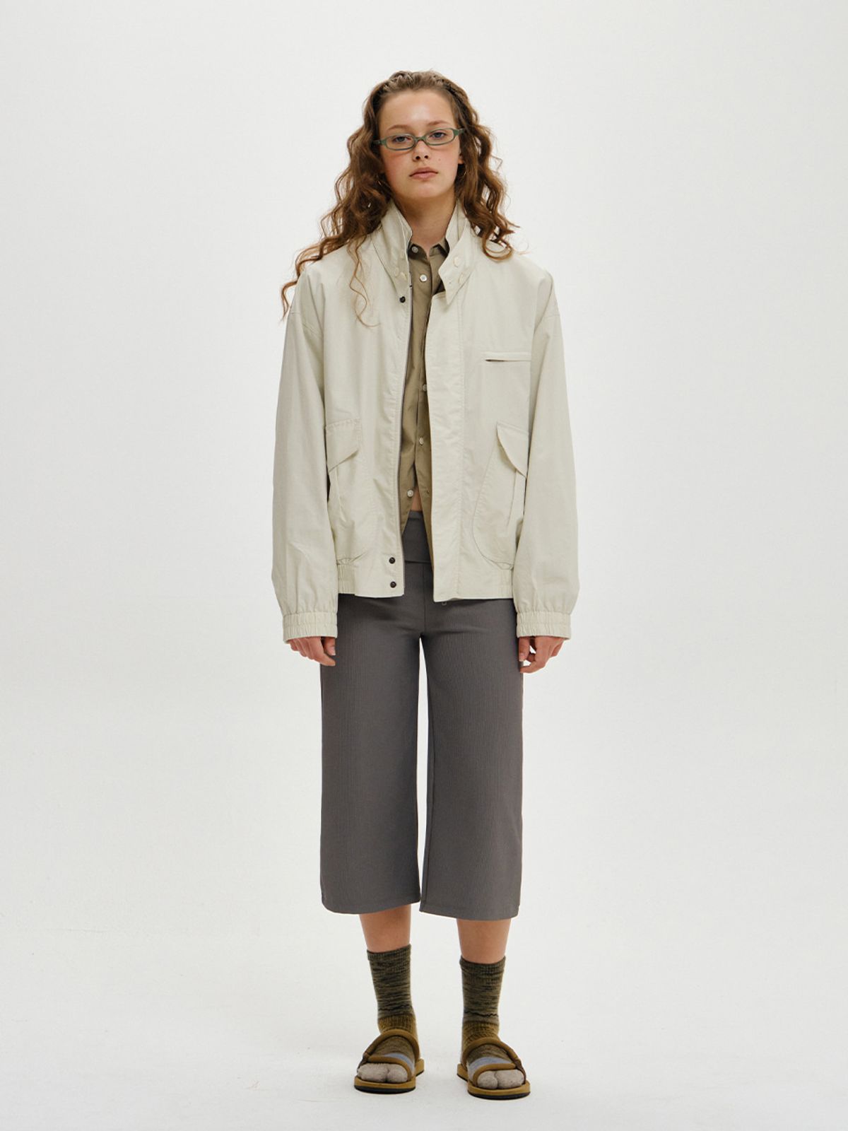 플리즈프로젝트(PLZPROJECT) STEVE HARRINGTON JACKET, IVORY
