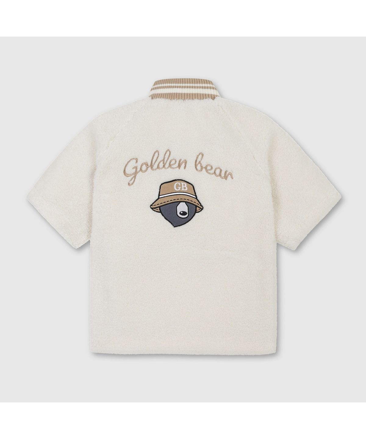 골든베어(GOLDEN BEAR) (여성) Short Sleeve Fleece Jacket G5UAW26201IVX