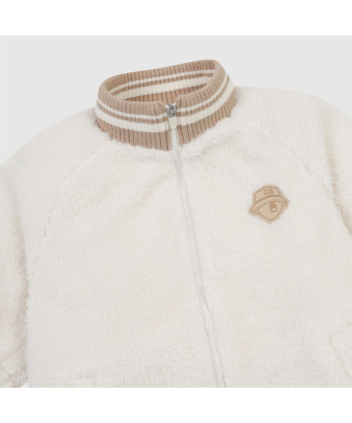 골든베어(GOLDEN BEAR) (여성) Short Sleeve Fleece Jacket G5UAW26201IVX