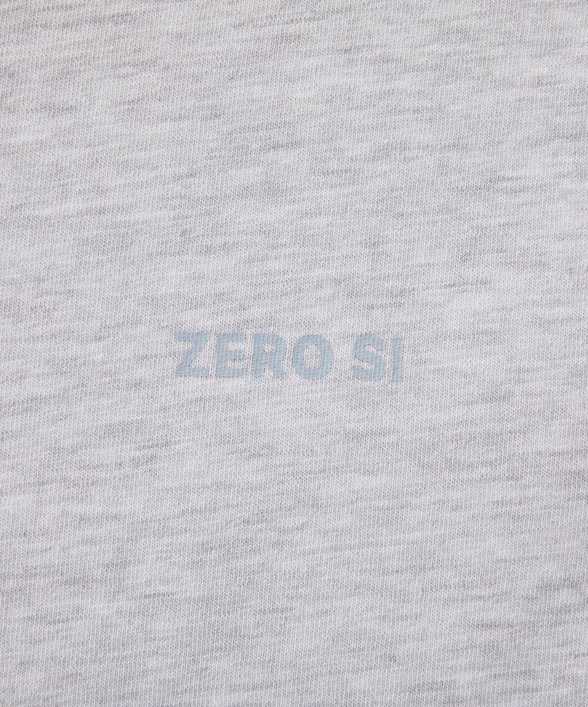 제로시(ZEROSI) ZRS 스프레이 로고 롱슬리브 (백멜란지)