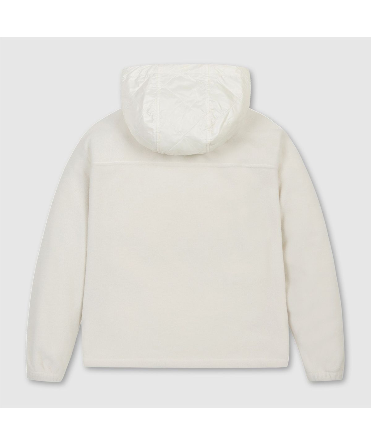 골든베어(GOLDEN BEAR) (여성) Woven Hybrid Fleece Hoody (SET UP) G5TAW26301IVX