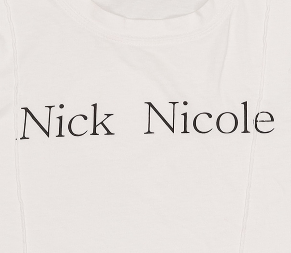 닉앤니콜(NICK&NICOLE) 반소매 티셔츠 FREE