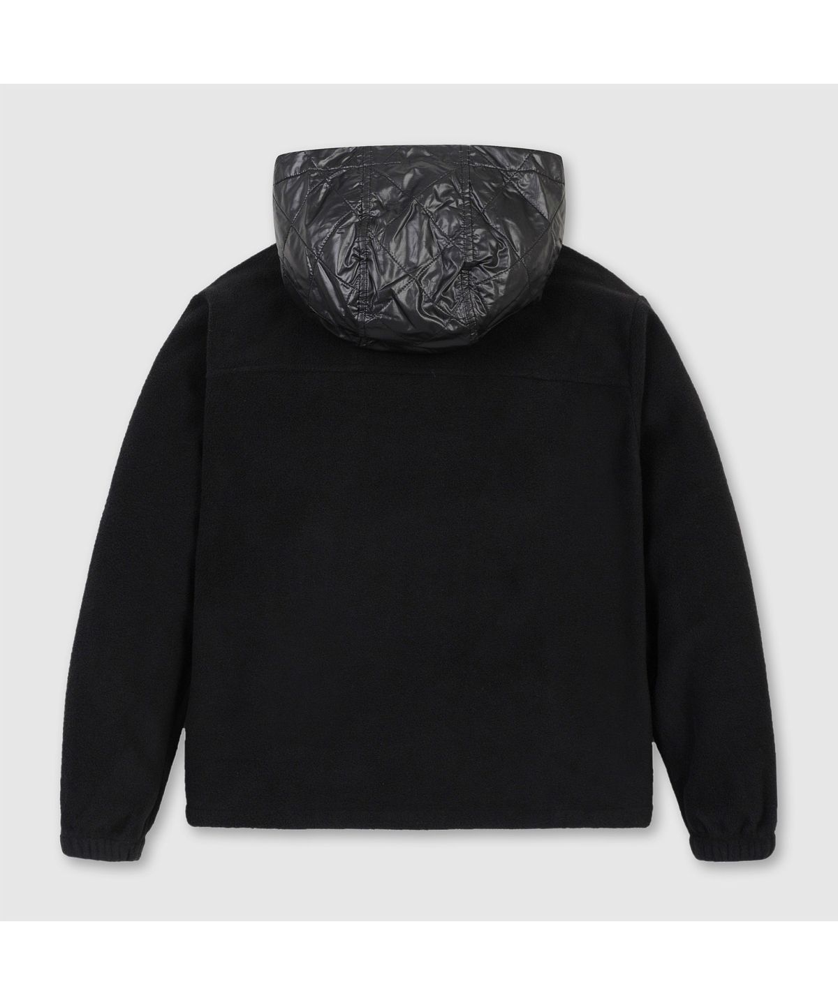 골든베어(GOLDEN BEAR) (여성) Woven Hybrid Fleece Hoody (SET UP) G5TAW26301BKX