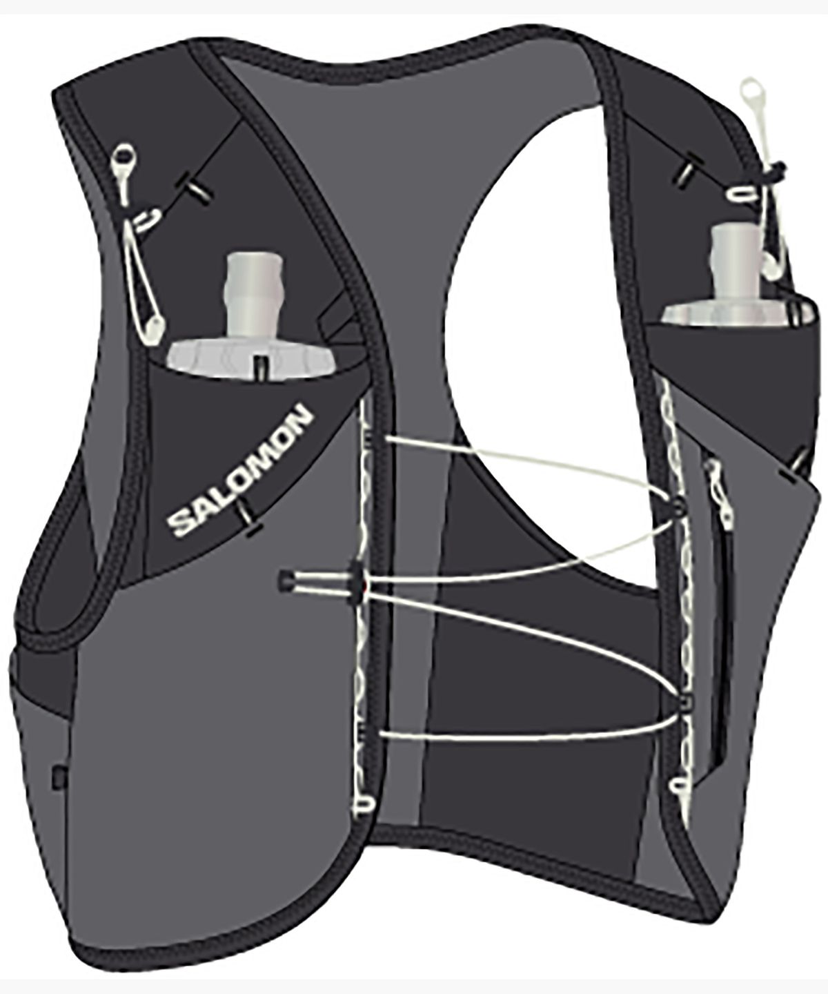 살로몬(SALOMON) 어드밴스드 스킨 5 그래디언트_LC2683400