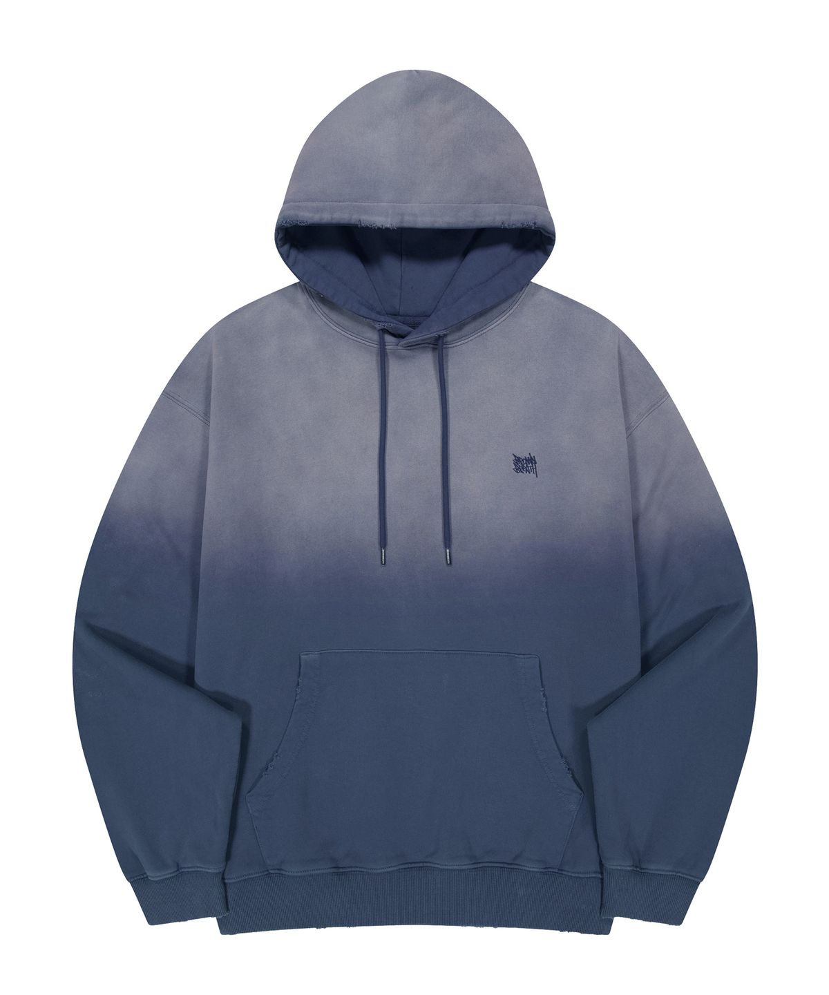 브라운브레스(BROWNBREATH) GRADATION WASHING HOODIE (2colors)