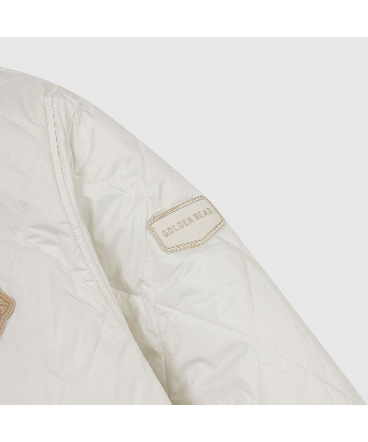 골든베어(GOLDEN BEAR) (여성) Quilted V-neck Sweat (SET UP) G5TAW26201IVX