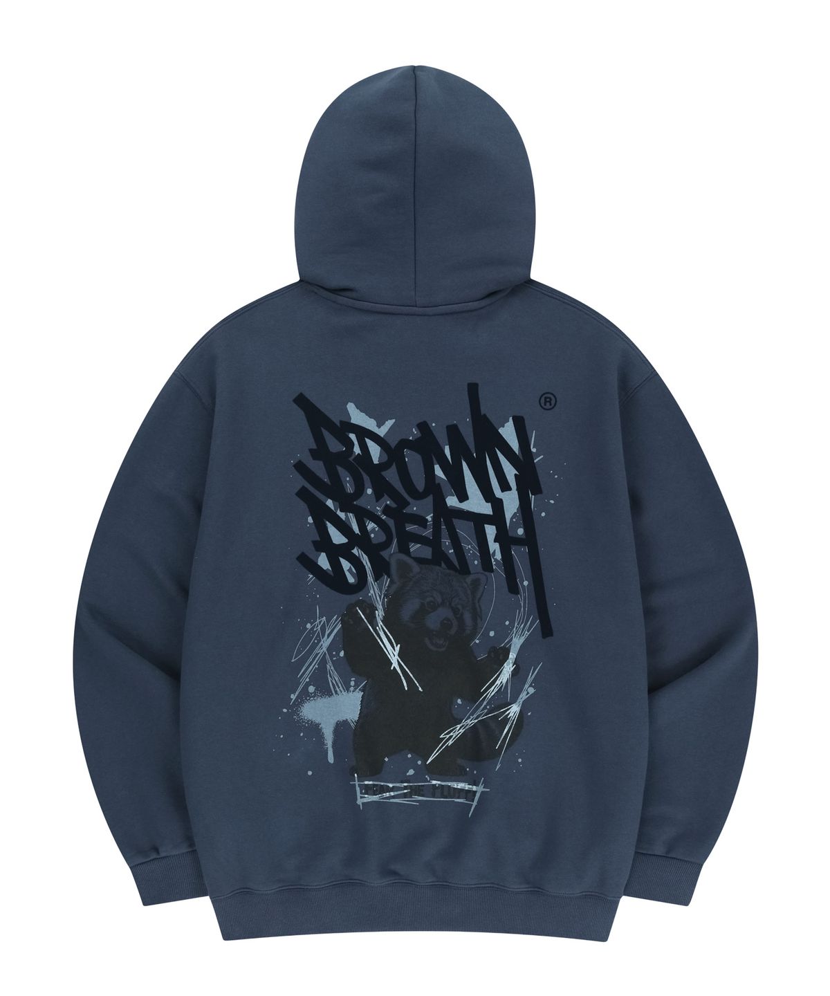 브라운브레스(BROWNBREATH) LESSER PANDA TAG HOODIE (3colors)