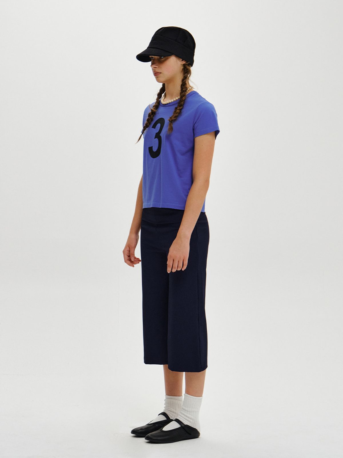 플리즈프로젝트(PLZPROJECT) 3 T-SHIRT, BLUE