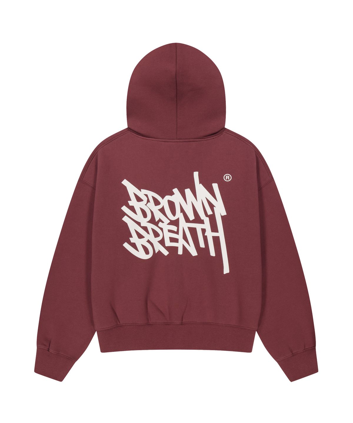 브라운브레스(BROWNBREATH) W TAG CROP HOOD ZIP UP (3colors)