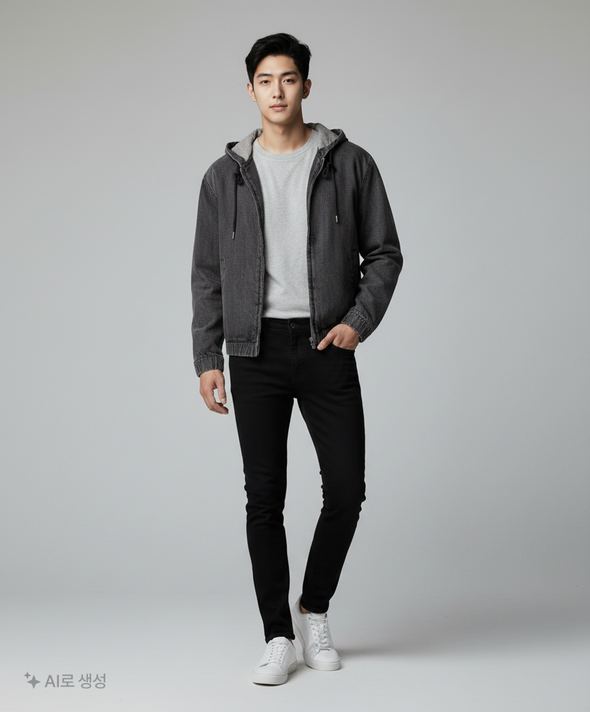 스파오(SPAO) 데님/트러커 재킷 L