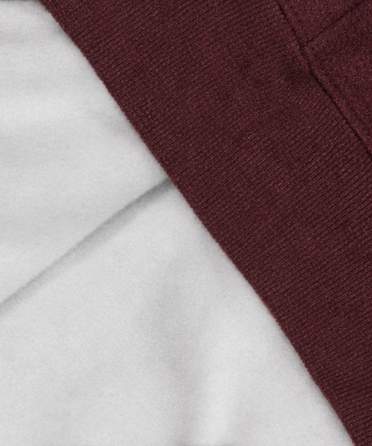 브라운브레스(BROWNBREATH) TAG HOOD ZIP UP - MELANGE BURGUNDY