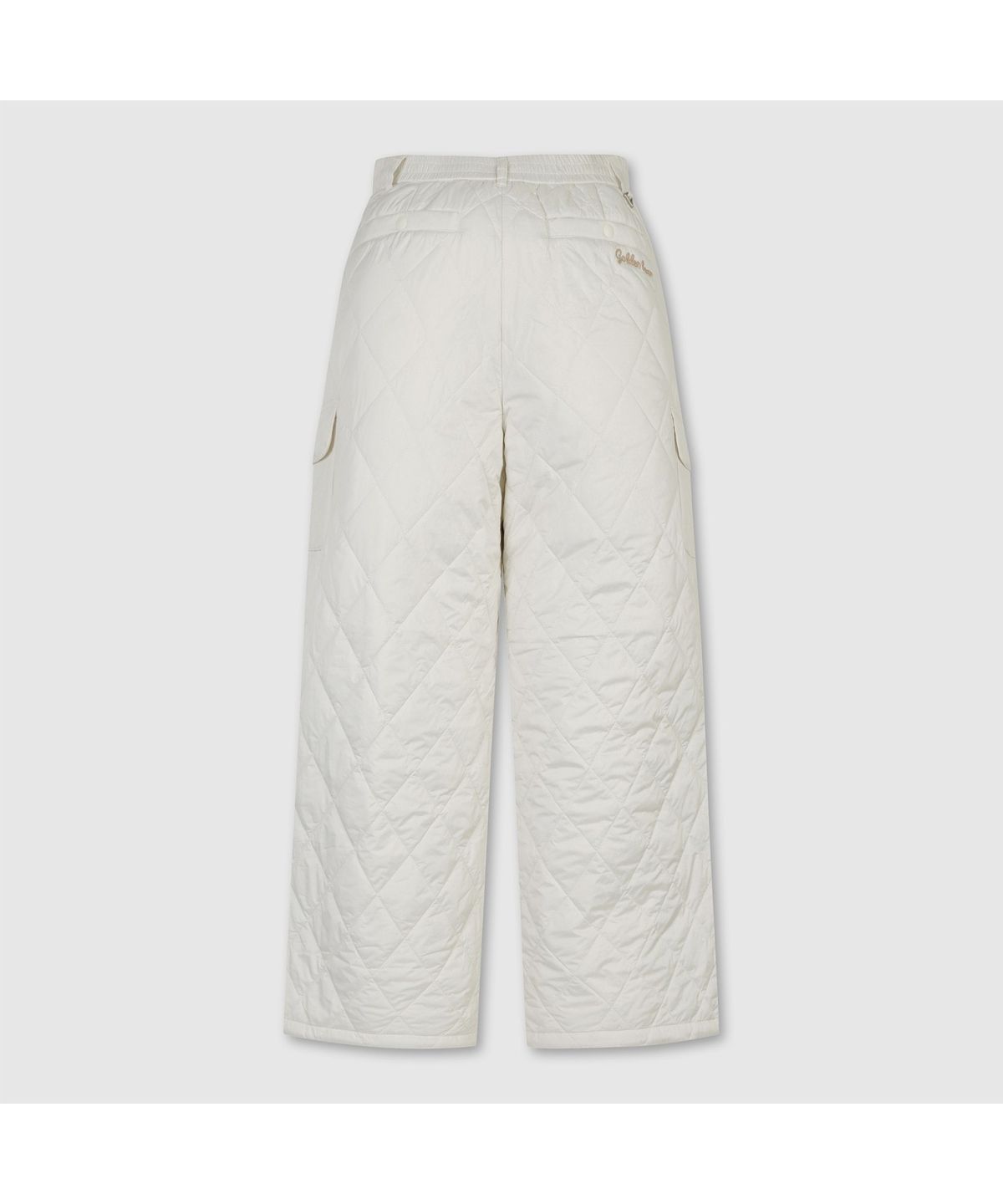 골든베어(GOLDEN BEAR) (여성) Quilted Wide Pants (SET UP) G5PAW26201IVX