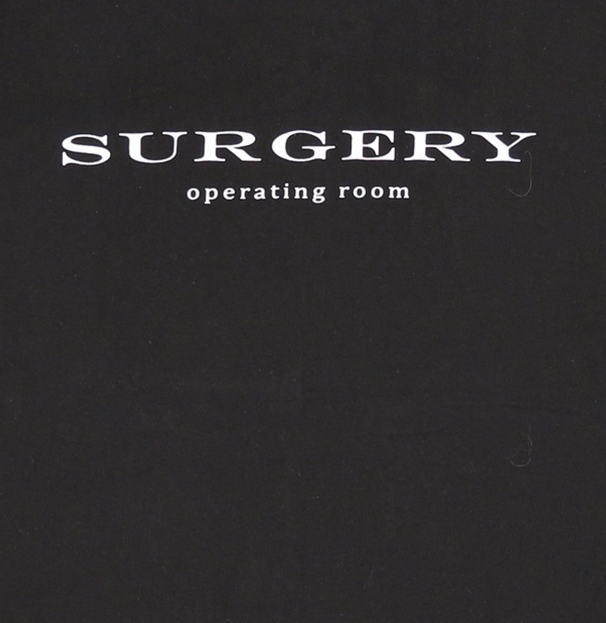 써저리(SURGERY) 반소매 티셔츠 M