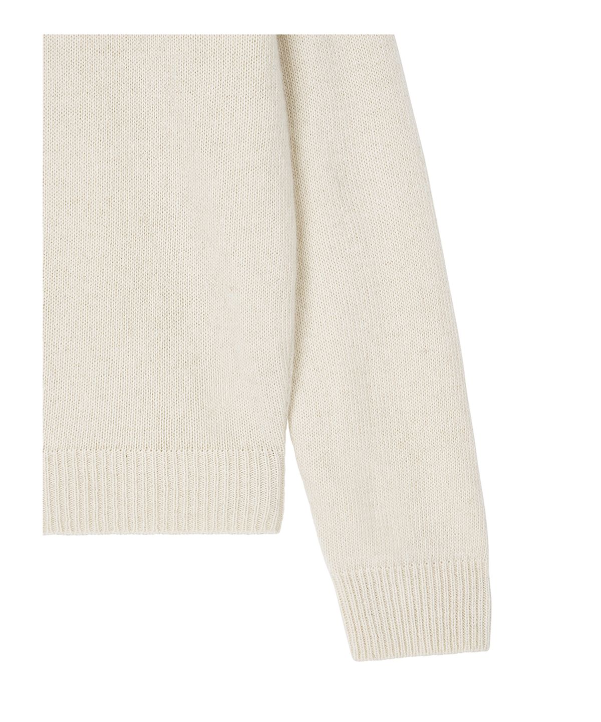 로타입(ROUGHTYPE) Essential Loose V-neck Knit - Ivory