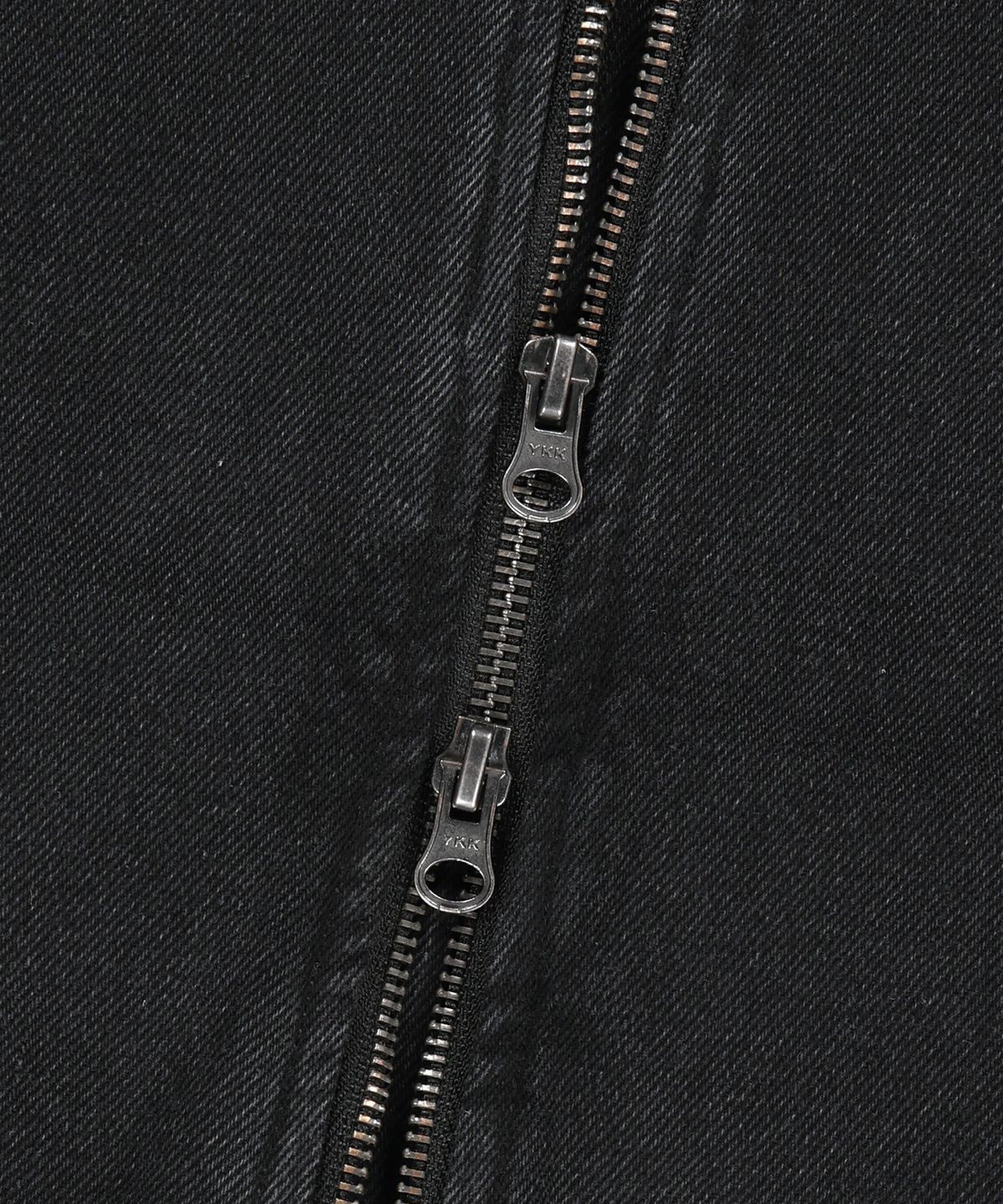 브라운브레스(BROWNBREATH) DENIM APPLIQUE PADDED JACKET