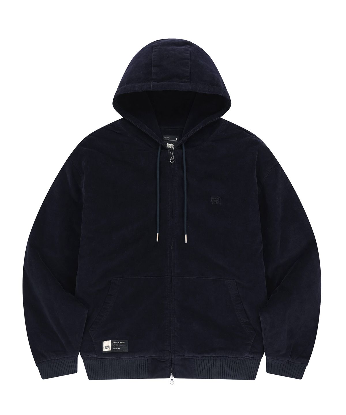 브라운브레스(BROWNBREATH) TAG CORDUROY PADDED JACKET (2colors)