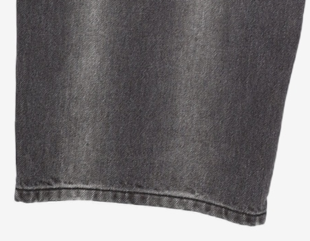 크리틱(CRITIC) Stripe Washing Denim Pants Black L
