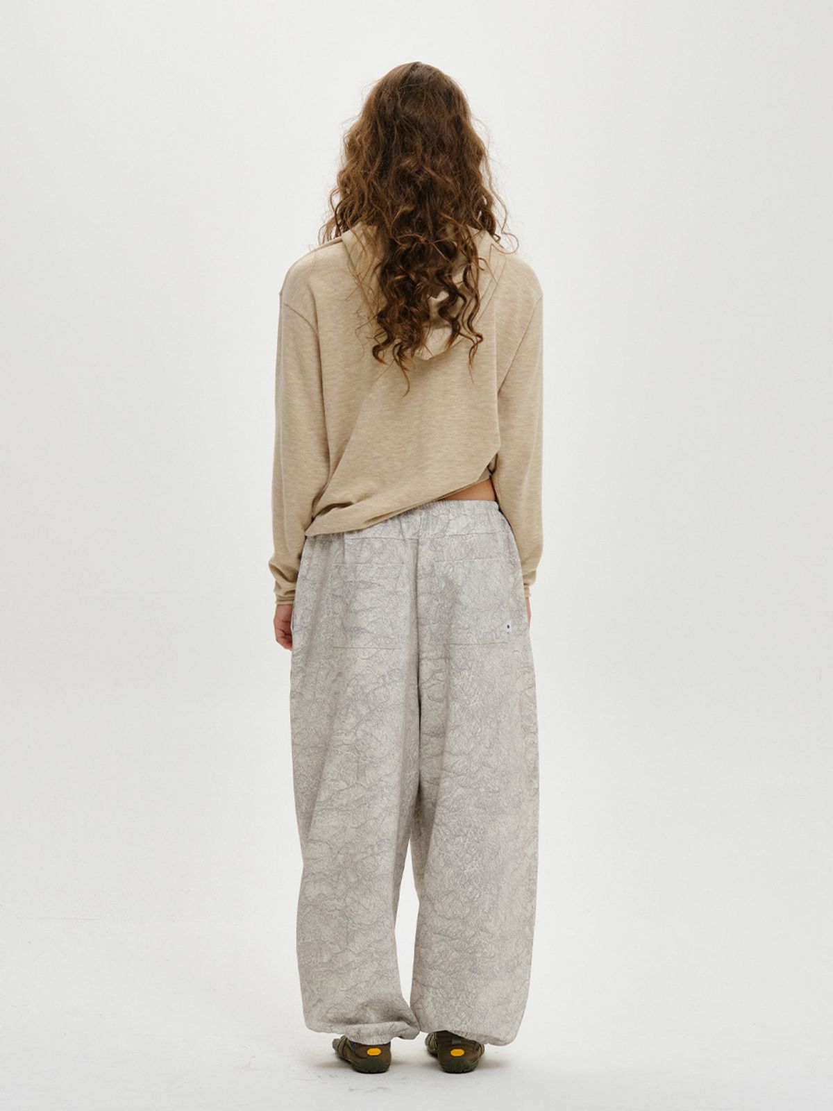 플리즈프로젝트(PLZPROJECT) LOOSE HOOD KNIT, BEIGE