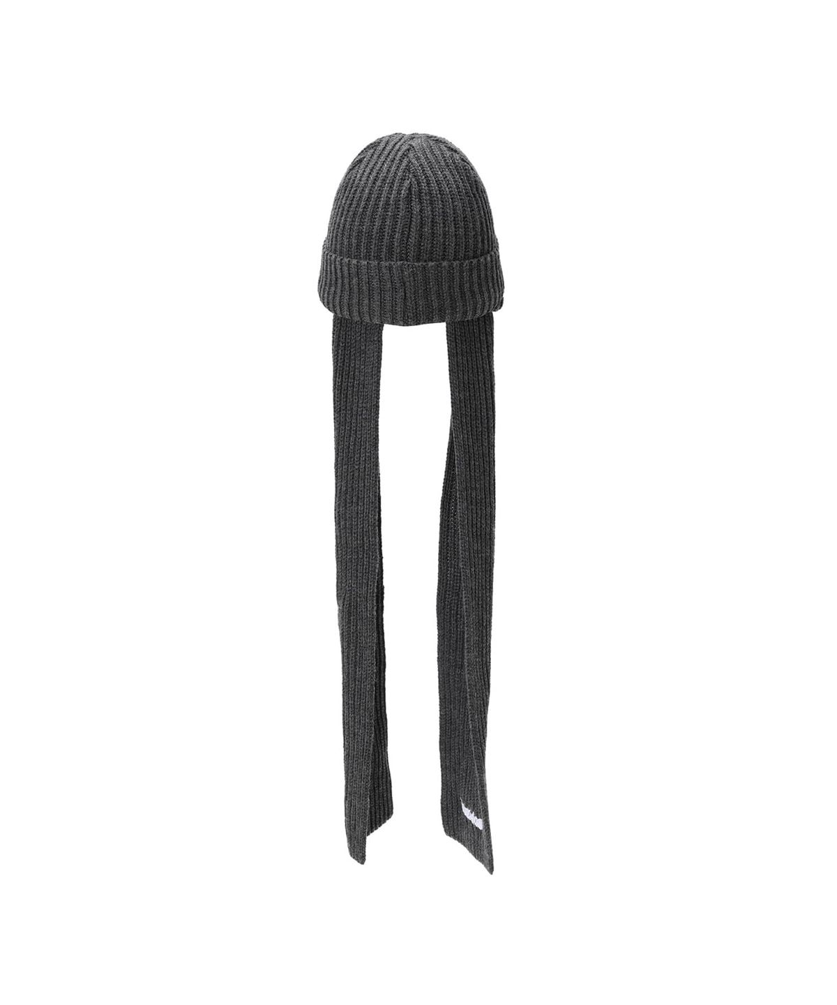 브라운브레스 키즈(BROWNBREATH KIDS) KIDS TAG MUFFLER BEANIE - CHARCOAL