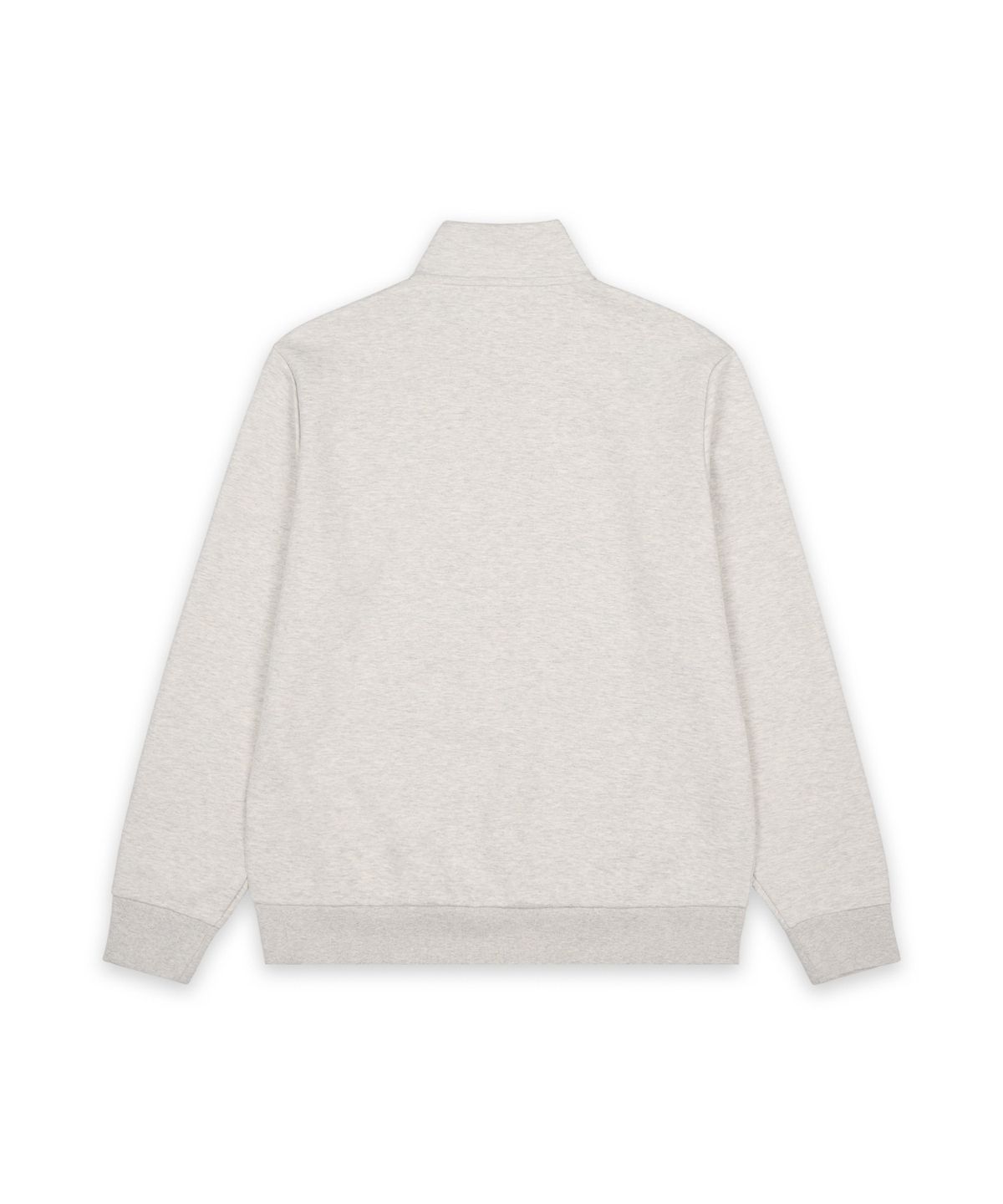 폴로 랄프 로렌(POLO RALPH LAUREN) 더블 니트 쿼터 지퍼 풀오버-그레이