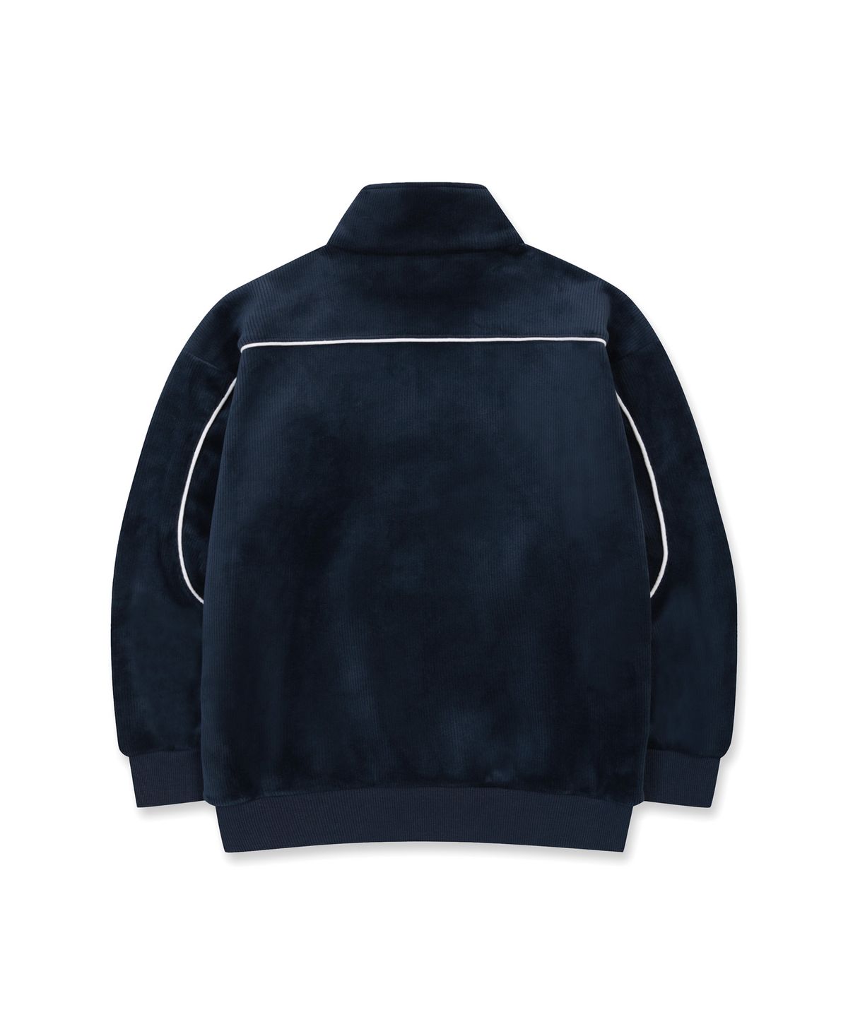브라운브레스 키즈(BROWNBREATH KIDS) KIDS CORDUROY HALF ZIP UP - NAVY