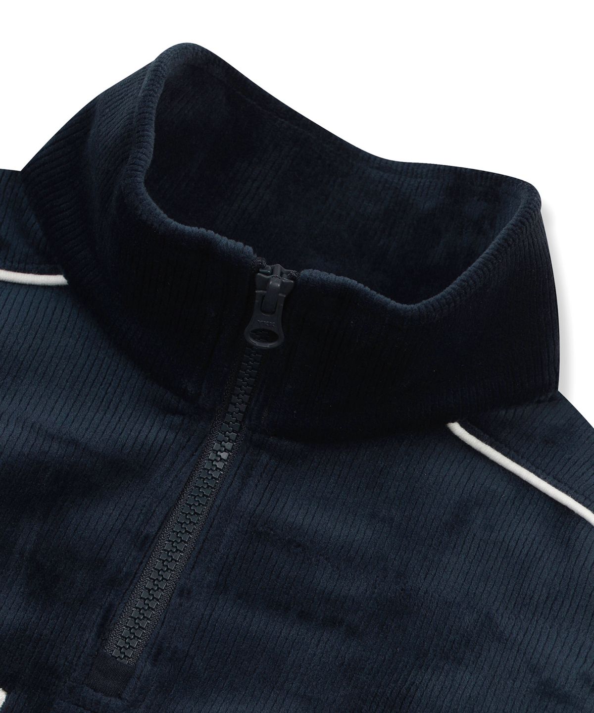 브라운브레스 키즈(BROWNBREATH KIDS) KIDS CORDUROY HALF ZIP UP - NAVY