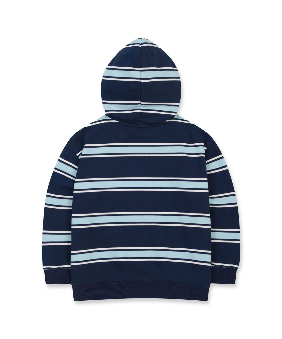 브라운브레스 키즈(BROWNBREATH KIDS) KIDS STRIPE HOODIE - NAVY