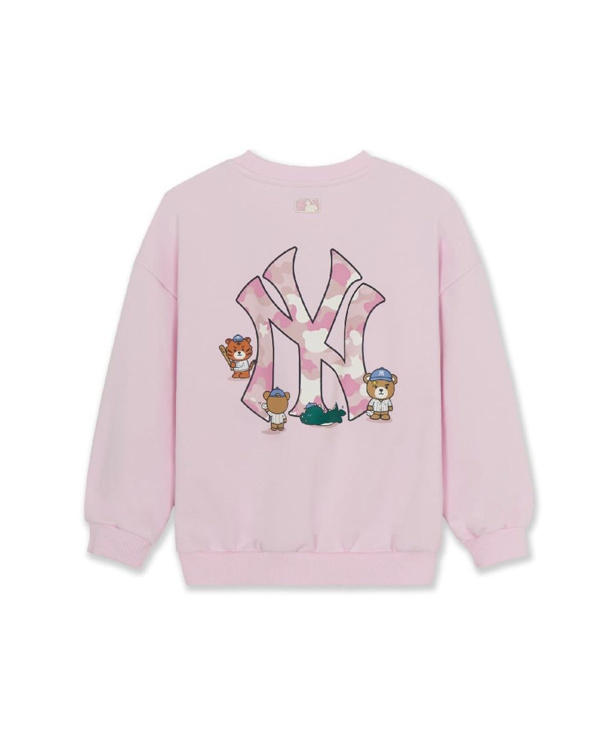 엠엘비 키즈(MLB KIDS) 스포티브 라이크 프렌즈 빅럭스 맨투맨 NY (Pink)