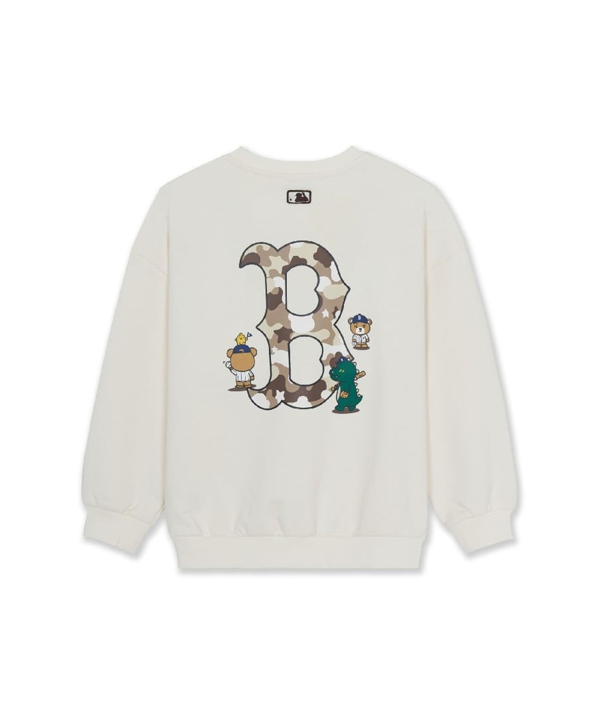 엠엘비 키즈(MLB KIDS) 스포티브 라이크 프렌즈 빅럭스 맨투맨 BOS (Cream)
