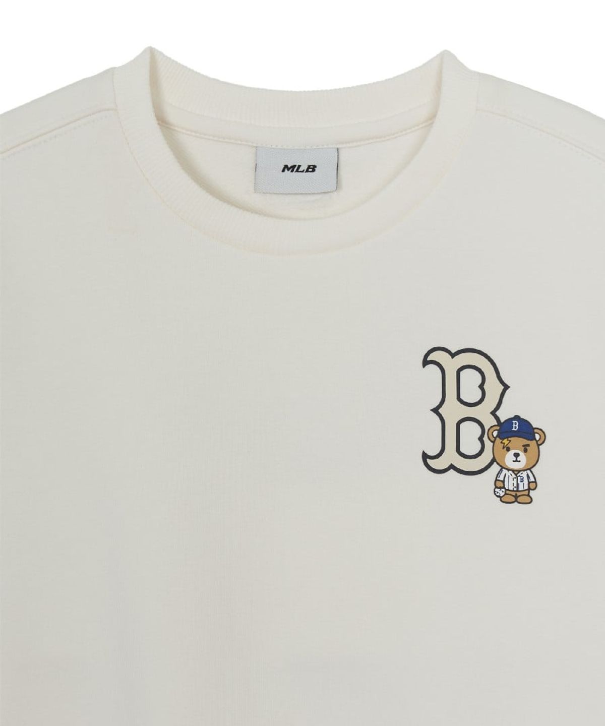 엠엘비 키즈(MLB KIDS) 스포티브 라이크 프렌즈 빅럭스 맨투맨 BOS (Cream)