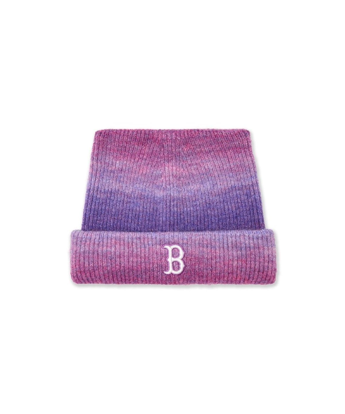 엠엘비 키즈(MLB KIDS) 미야옹 그라데이션 비니 BOS (Violet)