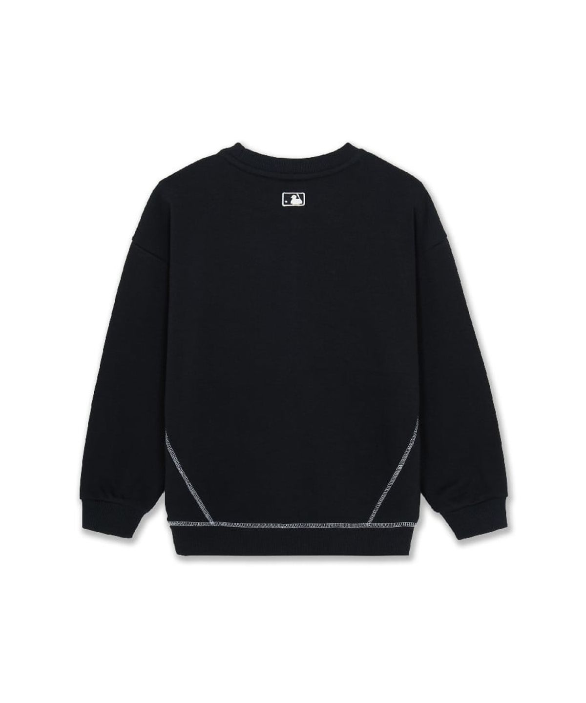 엠엘비 키즈(MLB KIDS) 스트릿 레터링 로고 맨투맨 NY (Black)