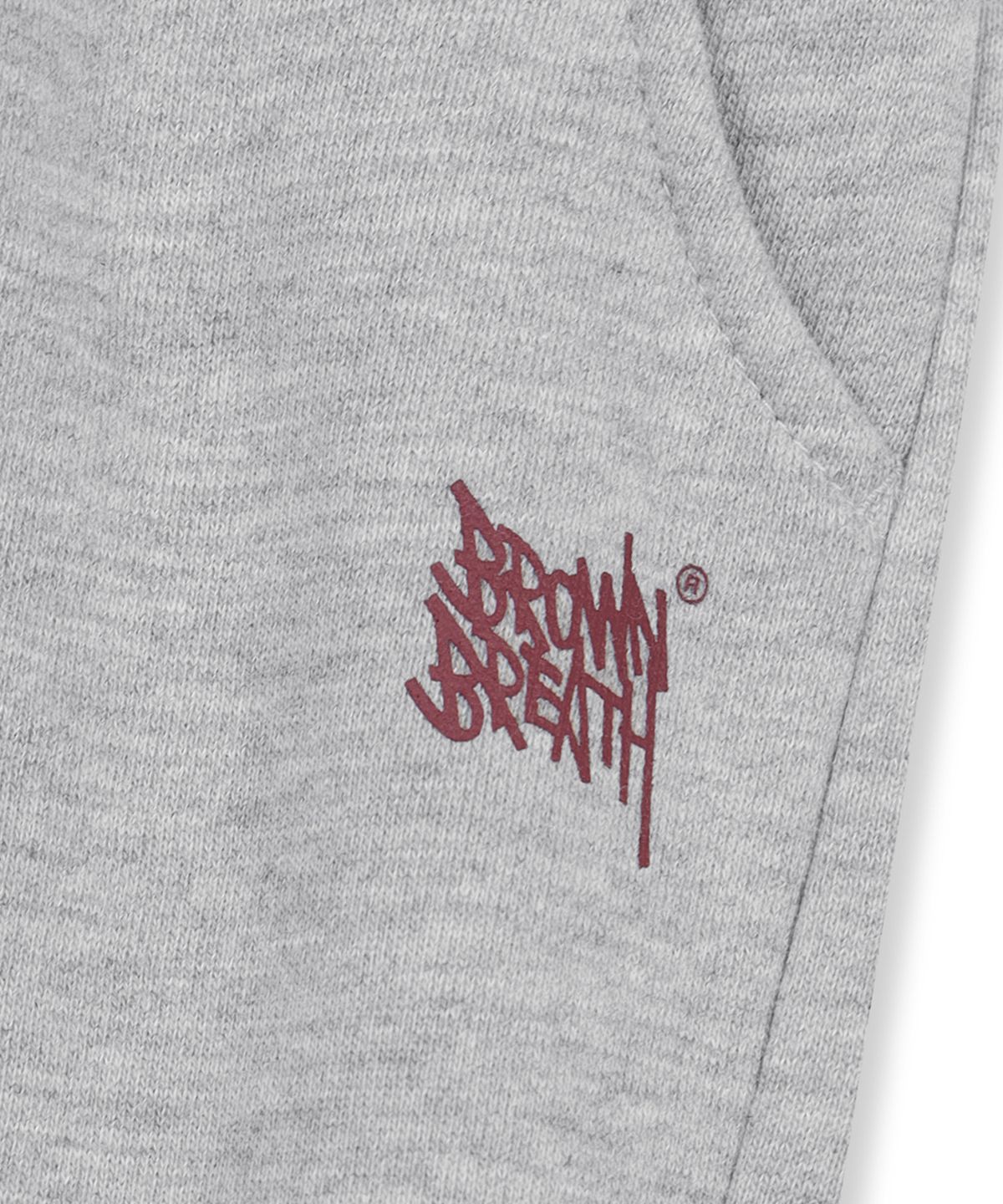 브라운브레스 키즈(BROWNBREATH KIDS) KIDS BRUSHED TAG SWEAT PANTS(기모) - M/GREY