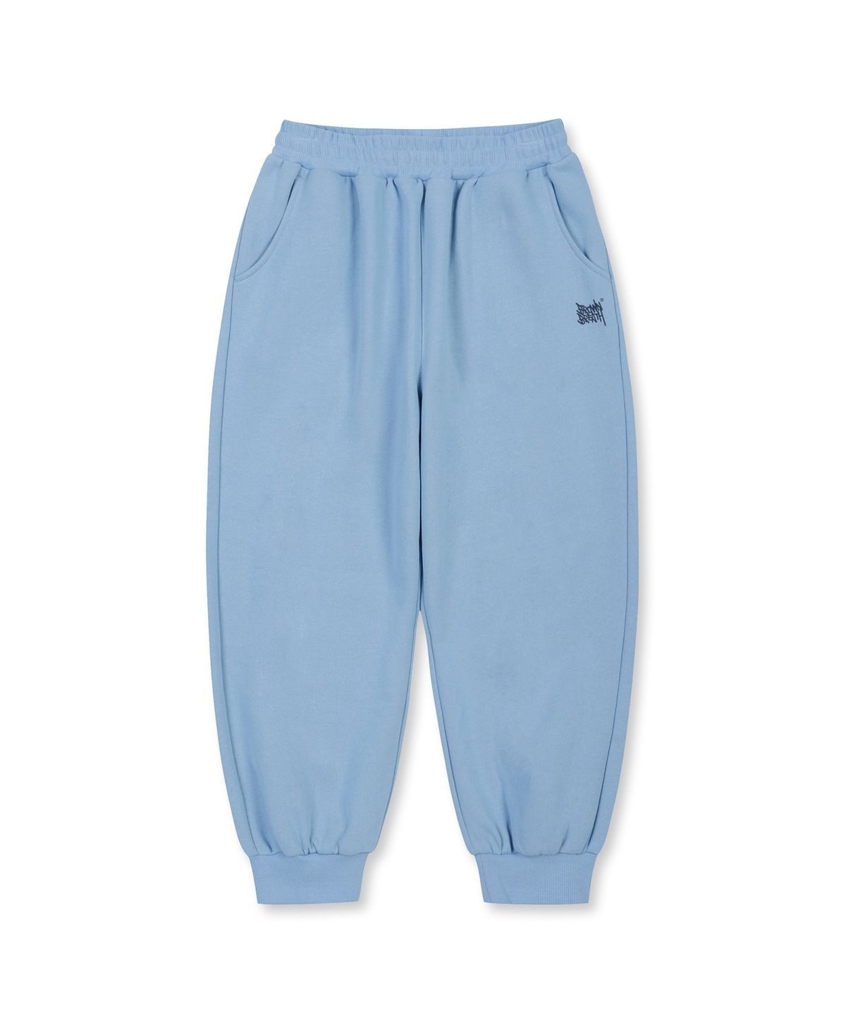 브라운브레스 키즈(BROWNBREATH KIDS) KIDS BRUSHED TAG SWEAT PANTS(기모) - BLUE