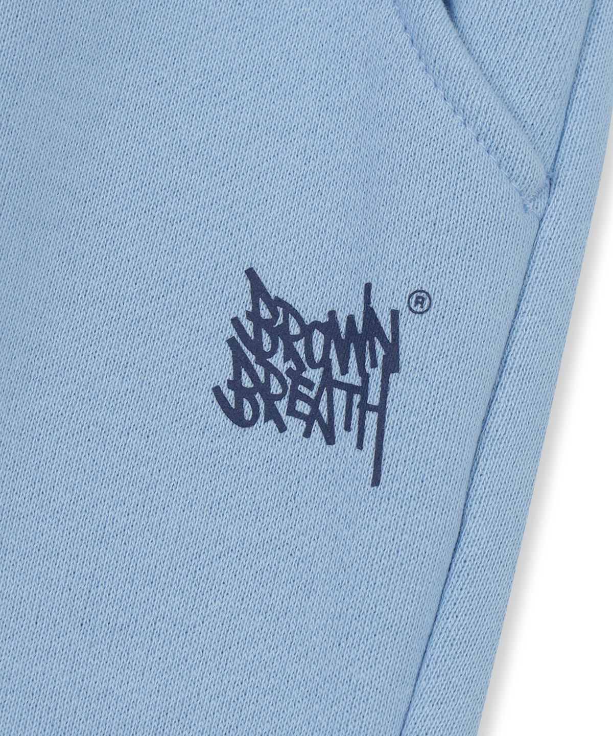 브라운브레스 키즈(BROWNBREATH KIDS) KIDS BRUSHED TAG SWEAT PANTS(기모) - BLUE