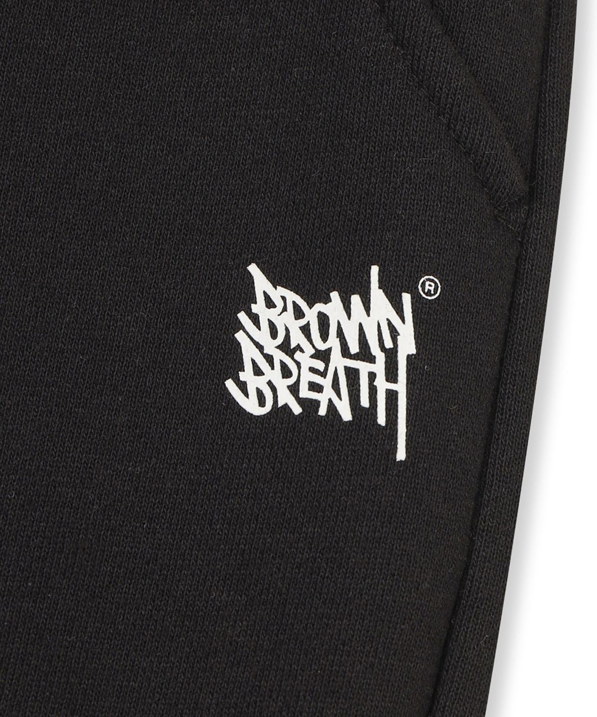 브라운브레스 키즈(BROWNBREATH KIDS) KIDS BRUSHED TAG SWEAT PANTS(기모) - BLACK