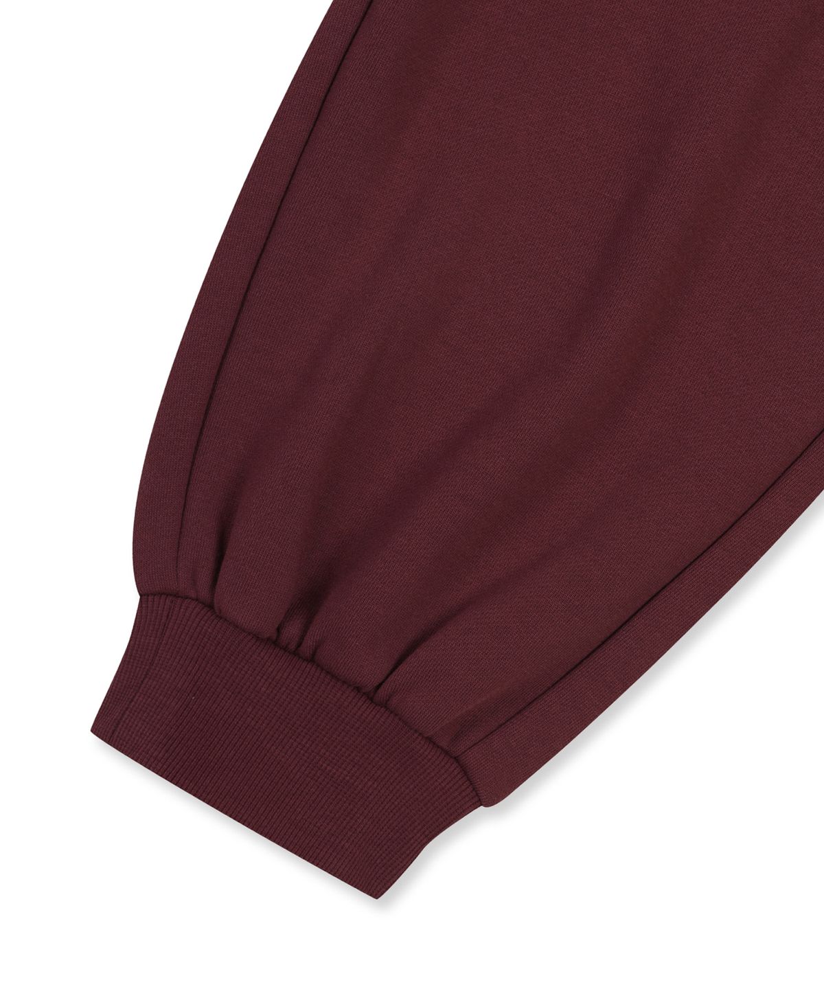 브라운브레스 키즈(BROWNBREATH KIDS) KIDS BRUSHED TAG SWEAT PANTS(기모) - BURGUNDY
