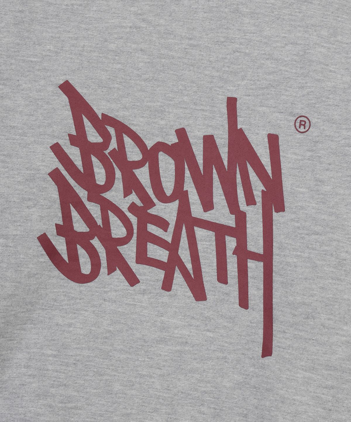 브라운브레스 키즈(BROWNBREATH KIDS) KIDS BRUSHED TAG HOODIE(기모) - M/GREY