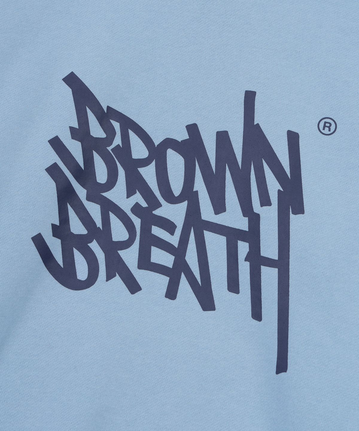 브라운브레스 키즈(BROWNBREATH KIDS) KIDS BRUSHED TAG HOODIE(기모) - BLUE