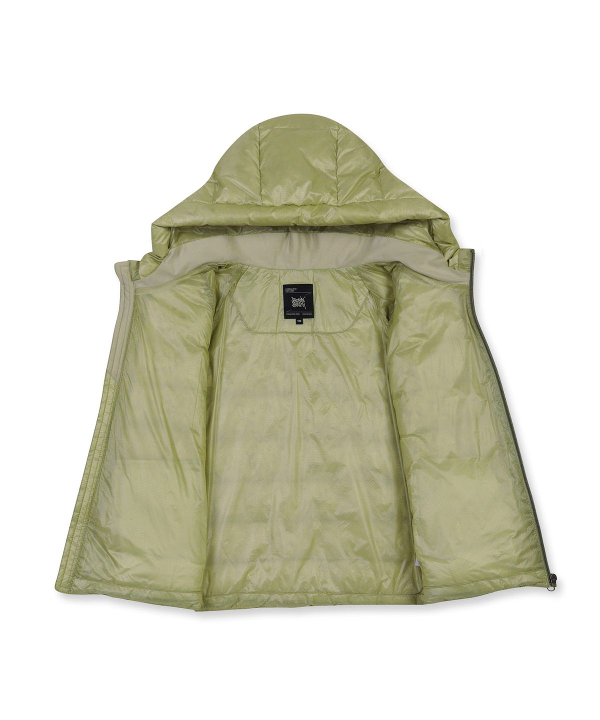 브라운브레스 키즈(BROWNBREATH KIDS) KIDS TAG LIGHT DOWN JUMPER - OLIVE