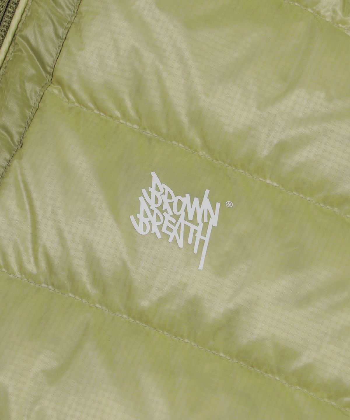 브라운브레스 키즈(BROWNBREATH KIDS) KIDS TAG LIGHT DOWN JUMPER - OLIVE