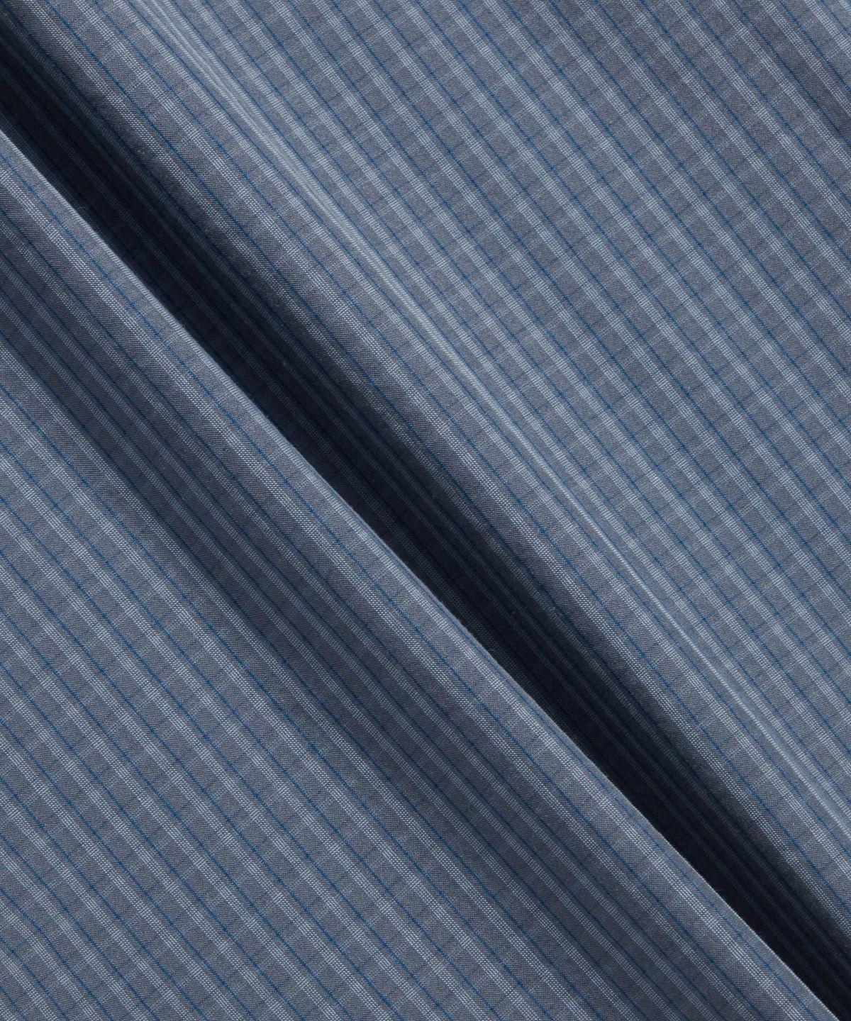에스피오나지(ESPIONAGE) Multi Check Cropped Shirt Blue