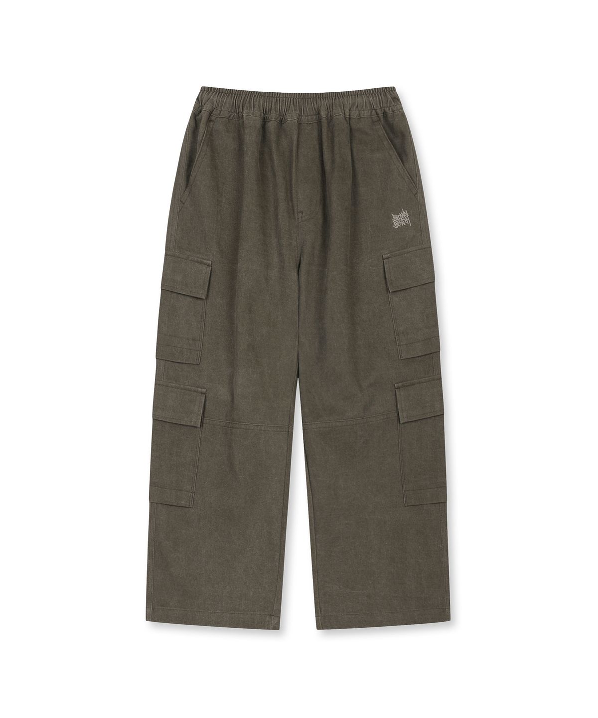브라운브레스 키즈(BROWNBREATH KIDS) KIDS WASHED CARGO PANTS - BROWN